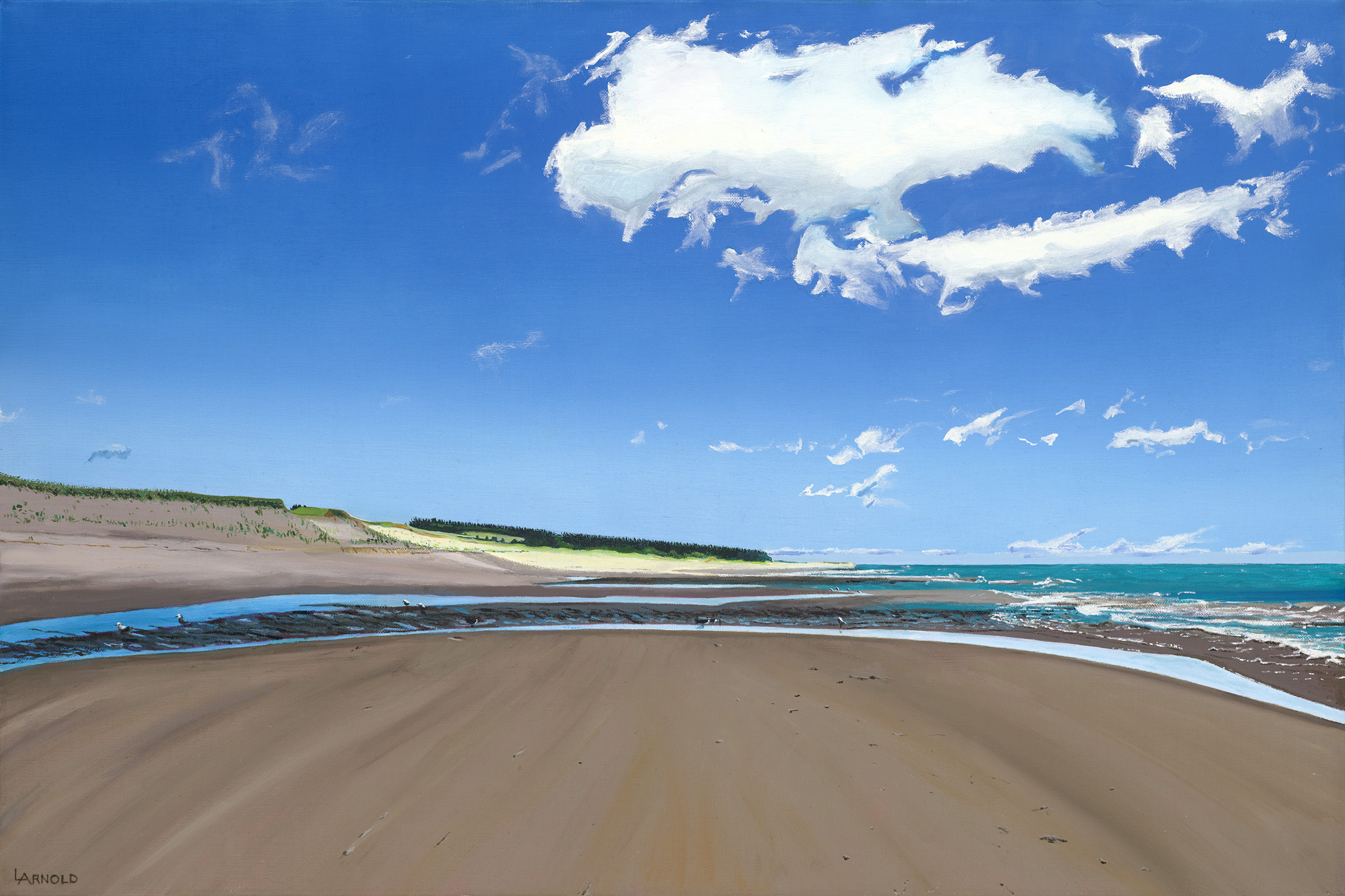 Beach Sky, 24x36