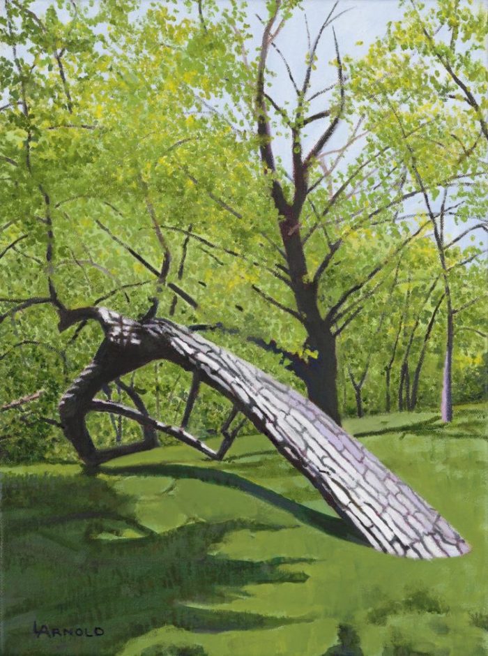 Bending Over Backwards, 14x11