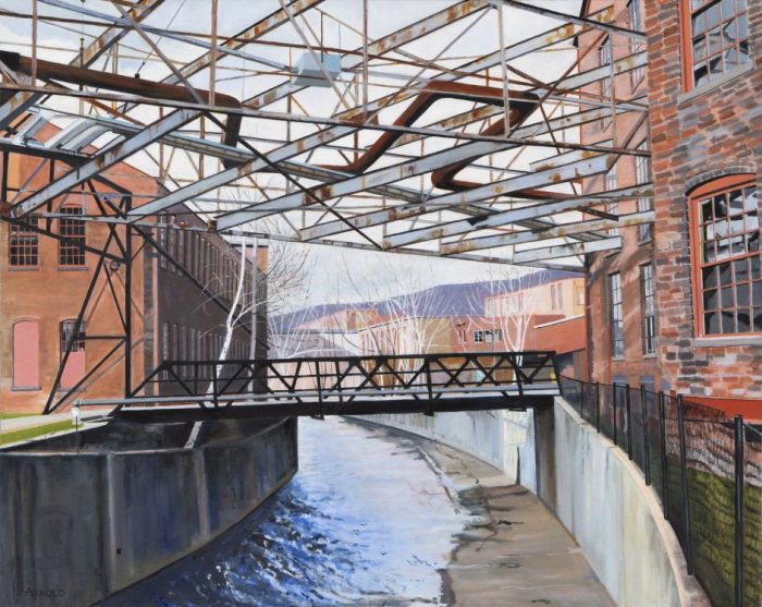 Canal, North Adams, MA., 24 X 30