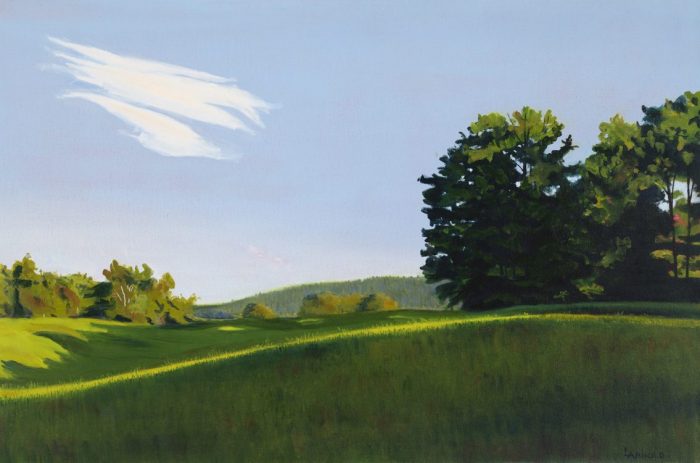 Field, Early Morning, 24 X 36