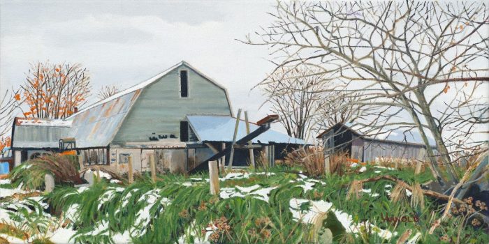 First Snow (Center Road Farm), 12x24