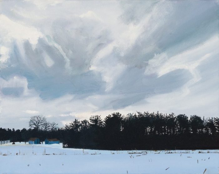 Midwinter Sky, 8 X 10