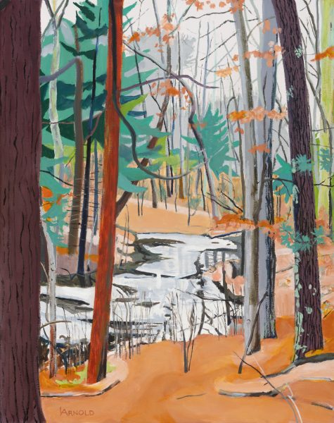Pond In The Woods, 20″ X 16″