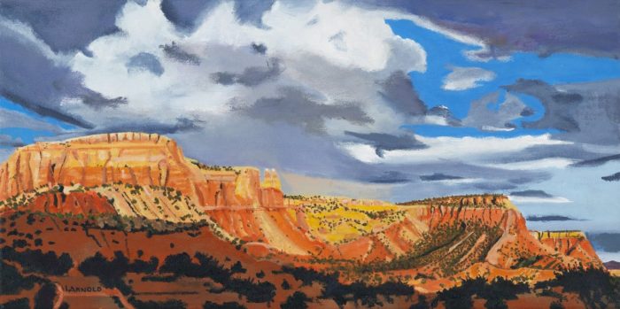 Redrock Cliffs Ghost Ranch, 12x24