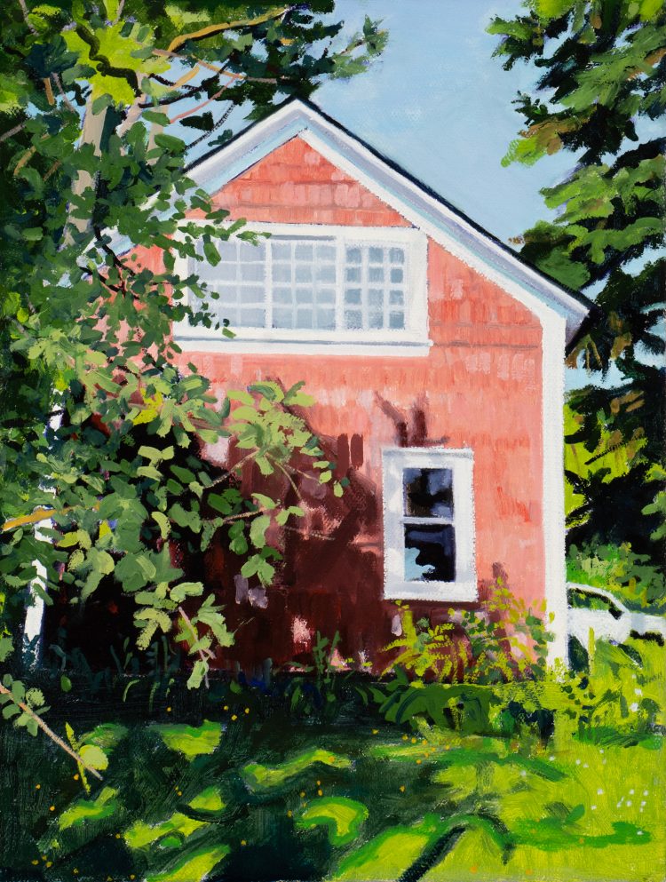 Shed, 12" x 9"